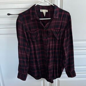 H&M Flannel Button Down Shirt